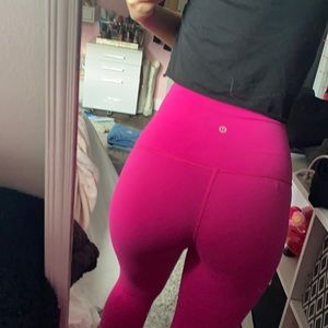 Pink/purple LULULEMON Align leggings size 4